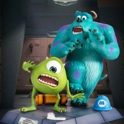 Beast Kingdom Monsters Inc. Master Craft MC-042 James P. Sullivan & Mike Wazowski Statue