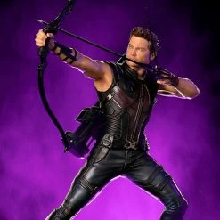 Iron Studios The Infinity Saga BDS Hawkeye (Battle Of New York) 1/10 Art Scale Statue