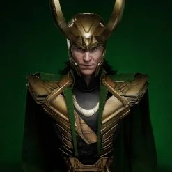 Queen Studios Marvel The Avengers Loki (2.0) Life-Size Bust