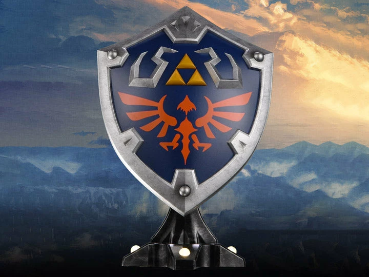 Cheap ✔️ First 4 Figures Video Games The Legend Of Zelda: Breath Of The Wild Hylian Shield Collector's Edition ❤️ 2 First 4 Figures Video Games The Legend Of Zelda: Breath Of The Wild Hylian Shield Collector's Edition