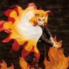 Kotobukiya Demon Slayer: Kimetsu No Yaiba ArtFX J Kyoujurou Rengoku (Purgatory Anjuro) Statue
