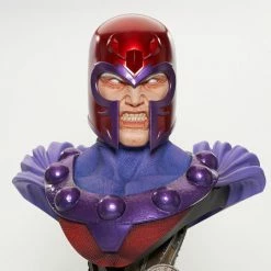 Diamond Select Toys Marvel Legends In 3D Magneto 1/2 Scale Bust