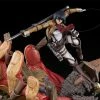 Oniri Creations Attack On Titan Mikasa Vs. Armored Titan 1/6 Scale Statue