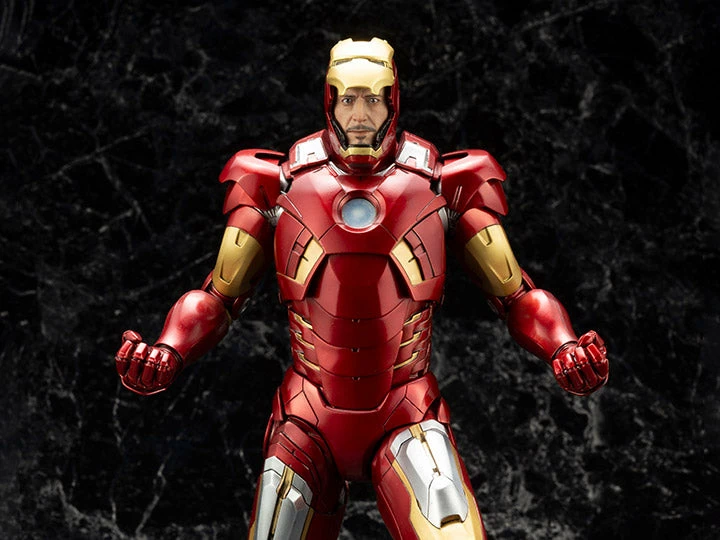 Best Pirce ⭐ Kotobukiya The Avengers ArtFX Iron Man Mark VII Statue ❤️ 3 Kotobukiya The Avengers ArtFX Iron Man Mark VII Statue