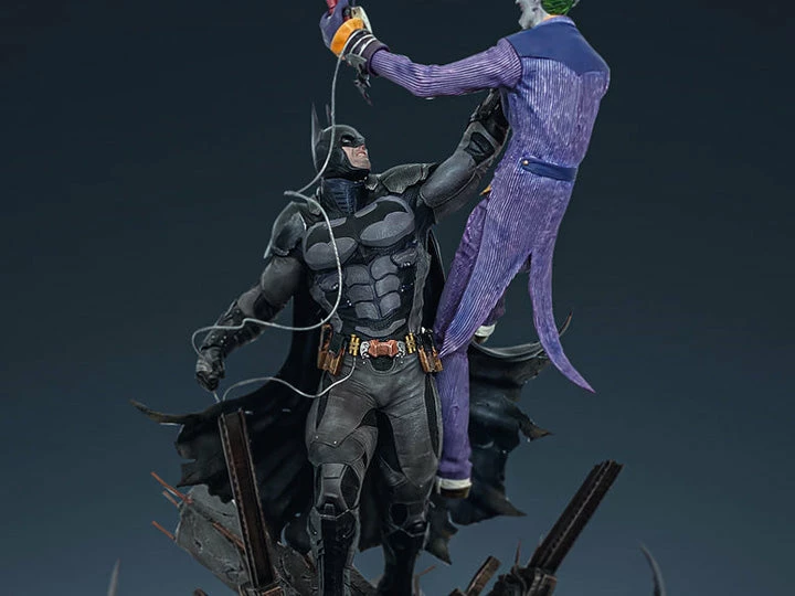 Cheapest π Silver Fox Collectibles Batman: Arkham Knight Batman Vs The Joker 1/8 Scale Diorama π 3 Silver Fox Collectibles Batman: Arkham Knight Batman Vs The Joker 1/8 Scale Diorama