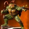 Iron Studios TMNT Battle Diorama Series Michelangelo 1/10 Art Scale Statue