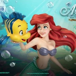 Beast Kingdom The Little Mermaid Master Craft MC-051 Ariel And Flounder Statue