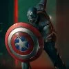 Iron Studios What If...? Zombie Captain America 1/10 Art Scale Statue