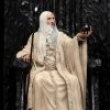 Weta Workshop Movies / TV Lord Of The Rings: Saruman The White On Throne 1/6 Scale Statue
