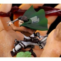 Flash Sale ⭐ Kinetiquettes Attack On Titan Levi Ackerman Vs Beast Titan 1/10 Scale Diorama ✔️ 23 Kinetiquettes Attack On Titan Levi Ackerman Vs Beast Titan 1/10 Scale Diorama