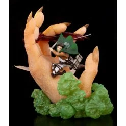 Flash Sale ⭐ Kinetiquettes Attack On Titan Levi Ackerman Vs Beast Titan 1/10 Scale Diorama ✔️ 15 Kinetiquettes Attack On Titan Levi Ackerman Vs Beast Titan 1/10 Scale Diorama