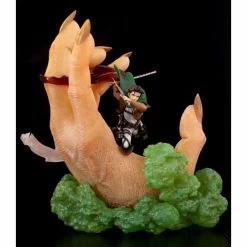 Flash Sale ⭐ Kinetiquettes Attack On Titan Levi Ackerman Vs Beast Titan 1/10 Scale Diorama ✔️ 16 Kinetiquettes Attack On Titan Levi Ackerman Vs Beast Titan 1/10 Scale Diorama