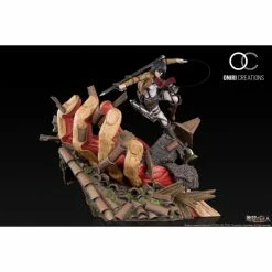 Oniri Creations Attack On Titan Mikasa Vs. Armored Titan 1/6 Scale Statue