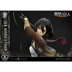 Prime 1 Studio Attack On Titan Ultimate Premium Masterline Eren, Mikasa & Armin 1/4 Scale Statue