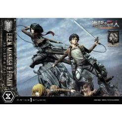 Best reviews of ❤️ Prime 1 Studio Attack On Titan Ultimate Premium Masterline Eren, Mikasa & Armin Deluxe 1/4 Scale Statue ⭐ 83 Prime 1 Studio Attack On Titan Ultimate Premium Masterline Eren, Mikasa & Armin Deluxe 1/4 Scale Statue
