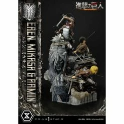 Best reviews of ❤️ Prime 1 Studio Attack On Titan Ultimate Premium Masterline Eren, Mikasa & Armin Deluxe 1/4 Scale Statue ⭐ 49 Prime 1 Studio Attack On Titan Ultimate Premium Masterline Eren, Mikasa & Armin Deluxe 1/4 Scale Statue