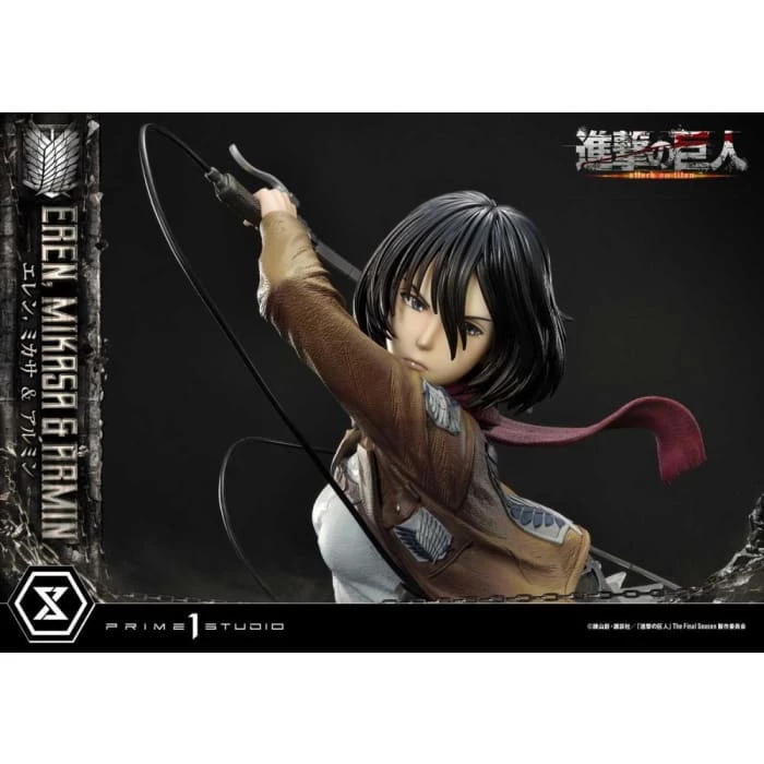 Best reviews of ❤️ Prime 1 Studio Attack On Titan Ultimate Premium Masterline Eren, Mikasa & Armin Deluxe 1/4 Scale Statue ⭐ 18 Prime 1 Studio Attack On Titan Ultimate Premium Masterline Eren, Mikasa & Armin Deluxe 1/4 Scale Statue