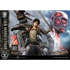 Best reviews of ❤️ Prime 1 Studio Attack On Titan Ultimate Premium Masterline Eren, Mikasa & Armin Deluxe 1/4 Scale Statue ⭐ 85 Prime 1 Studio Attack On Titan Ultimate Premium Masterline Eren, Mikasa & Armin Deluxe 1/4 Scale Statue