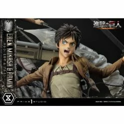 Best reviews of ❤️ Prime 1 Studio Attack On Titan Ultimate Premium Masterline Eren, Mikasa & Armin Deluxe 1/4 Scale Statue ⭐ 56 Prime 1 Studio Attack On Titan Ultimate Premium Masterline Eren, Mikasa & Armin Deluxe 1/4 Scale Statue