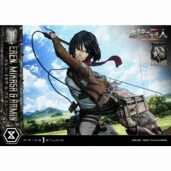 Best reviews of ❤️ Prime 1 Studio Attack On Titan Ultimate Premium Masterline Eren, Mikasa & Armin Deluxe 1/4 Scale Statue ⭐ 88 Prime 1 Studio Attack On Titan Ultimate Premium Masterline Eren, Mikasa & Armin Deluxe 1/4 Scale Statue
