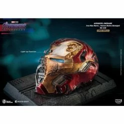 Beast Kingdom Avengers: Endgame Master Craft MC-038 Iron Man Mark-50 Battle Damaged Helmet