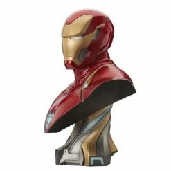 Diamond Select Toys Avengers: Infinity War Legends In 3D Iron Man Mark 50 1/2 Scale Bust Marvel