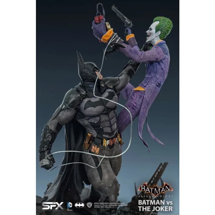Cheapest π Silver Fox Collectibles Batman: Arkham Knight Batman Vs The Joker 1/8 Scale Diorama π 21 Silver Fox Collectibles Batman: Arkham Knight Batman Vs The Joker 1/8 Scale Diorama