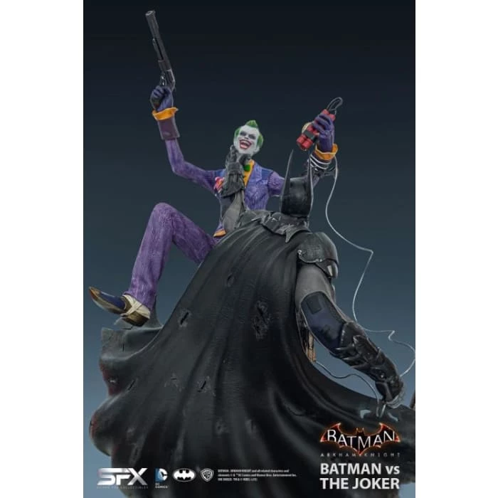 Cheapest π Silver Fox Collectibles Batman: Arkham Knight Batman Vs The Joker 1/8 Scale Diorama π 22 Silver Fox Collectibles Batman: Arkham Knight Batman Vs The Joker 1/8 Scale Diorama