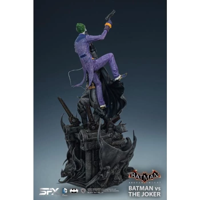 Cheapest π Silver Fox Collectibles Batman: Arkham Knight Batman Vs The Joker 1/8 Scale Diorama π 7 Silver Fox Collectibles Batman: Arkham Knight Batman Vs The Joker 1/8 Scale Diorama