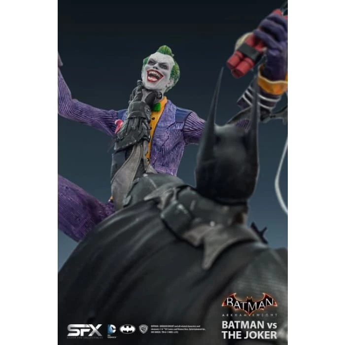 Cheapest π Silver Fox Collectibles Batman: Arkham Knight Batman Vs The Joker 1/8 Scale Diorama π 19 Silver Fox Collectibles Batman: Arkham Knight Batman Vs The Joker 1/8 Scale Diorama