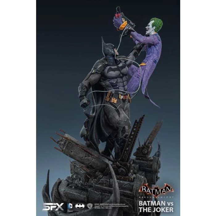 Cheapest π Silver Fox Collectibles Batman: Arkham Knight Batman Vs The Joker 1/8 Scale Diorama π 12 Silver Fox Collectibles Batman: Arkham Knight Batman Vs The Joker 1/8 Scale Diorama