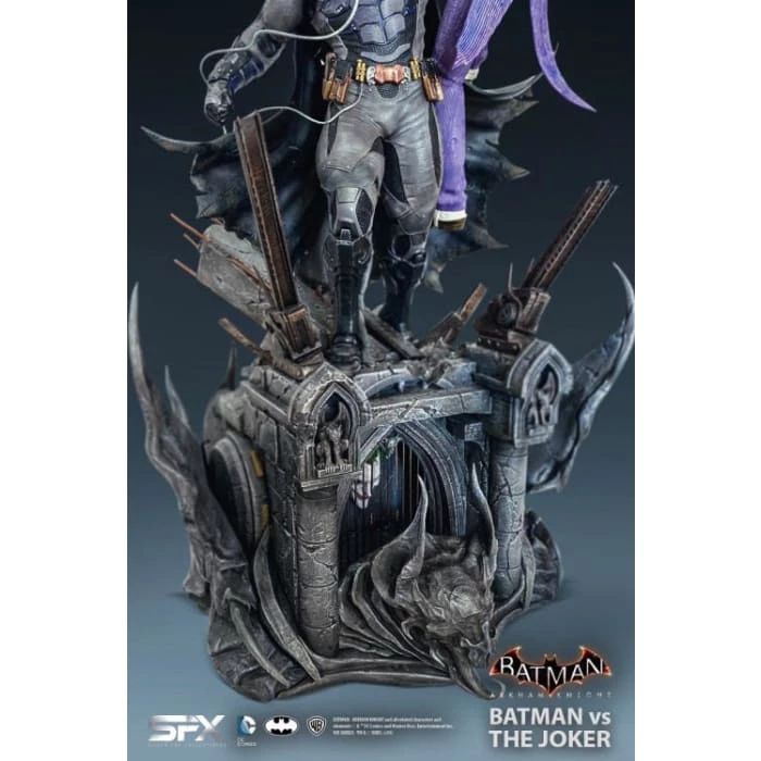 Cheapest π Silver Fox Collectibles Batman: Arkham Knight Batman Vs The Joker 1/8 Scale Diorama π 28 Silver Fox Collectibles Batman: Arkham Knight Batman Vs The Joker 1/8 Scale Diorama