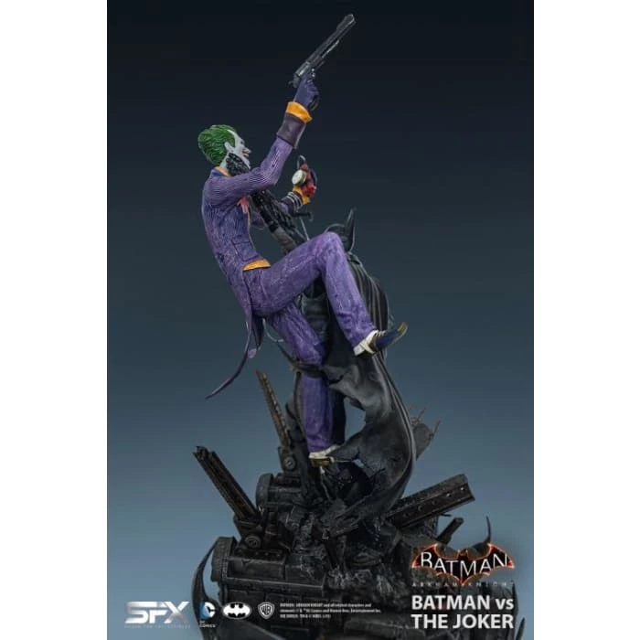 Cheapest π Silver Fox Collectibles Batman: Arkham Knight Batman Vs The Joker 1/8 Scale Diorama π 9 Silver Fox Collectibles Batman: Arkham Knight Batman Vs The Joker 1/8 Scale Diorama