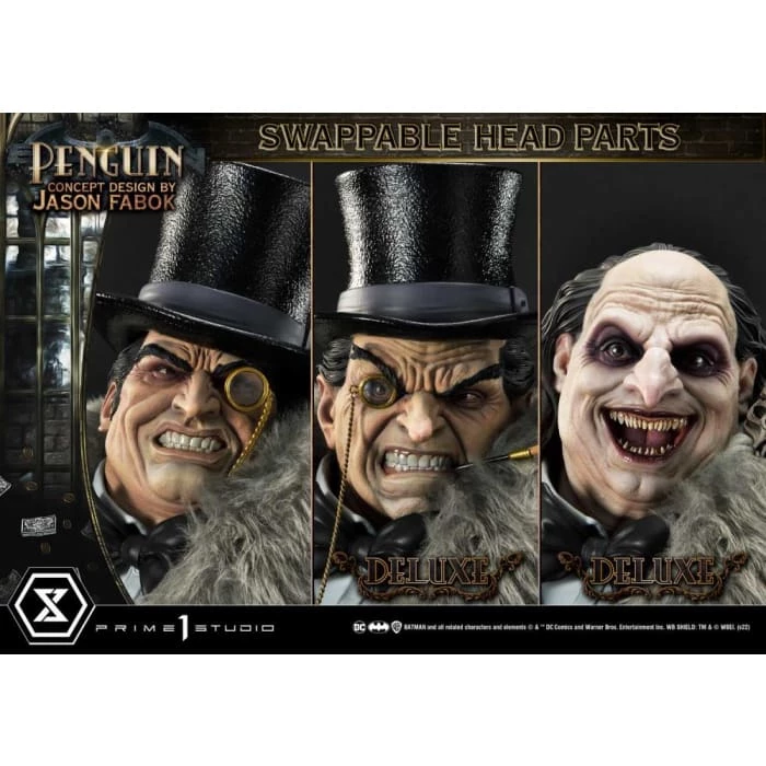 Flash Sale ⭐ Prime 1 Studio DC Comics Museum Masterline Penguin (Jason Fabok Concept) Deluxe 1/3 Scale Statue (With Bonus) ⭐ 22 Prime 1 Studio DC Comics Museum Masterline Penguin (Jason Fabok Concept) Deluxe 1/3 Scale Statue (With Bonus)