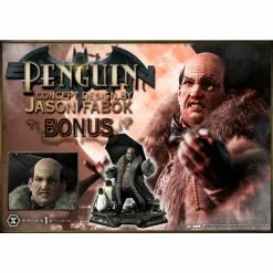 Flash Sale ⭐ Prime 1 Studio DC Comics Museum Masterline Penguin (Jason Fabok Concept) Deluxe 1/3 Scale Statue (With Bonus) ⭐ 57 Prime 1 Studio DC Comics Museum Masterline Penguin (Jason Fabok Concept) Deluxe 1/3 Scale Statue (With Bonus)