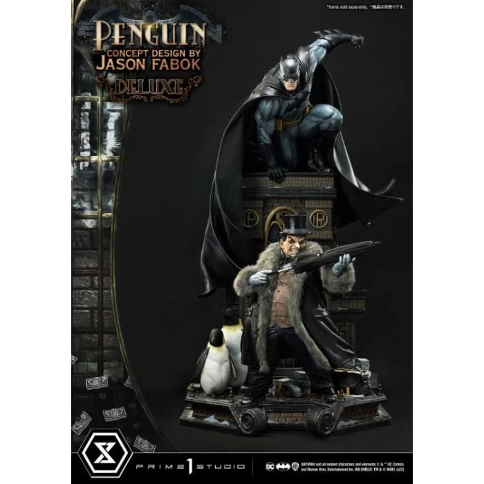 Flash Sale ⭐ Prime 1 Studio DC Comics Museum Masterline Penguin (Jason Fabok Concept) Deluxe 1/3 Scale Statue (With Bonus) ⭐ 26 Prime 1 Studio DC Comics Museum Masterline Penguin (Jason Fabok Concept) Deluxe 1/3 Scale Statue (With Bonus)