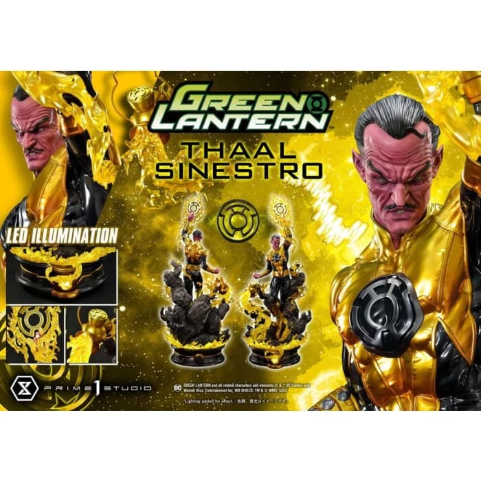 Budget π₯° Prime 1 Studio DC Comics Museum Masterline Thaal Sinestro 1/3 Scale Statue π 34 Prime 1 Studio DC Comics Museum Masterline Thaal Sinestro 1/3 Scale Statue