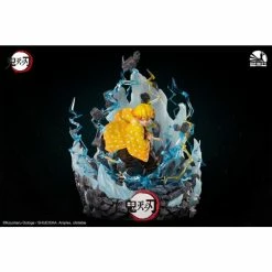 Infinity Studio Demon Slayer: Kimetsu No Yaiba Agatsuma Zenitsu Deluxe 1/4 Scale Statue