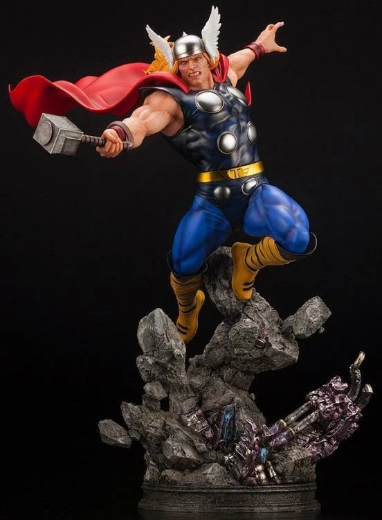 Flash Sale π Kotobukiya Marvel Comics Thor Fine Art 1/6 Scale Statue β 4 Kotobukiya Marvel Comics Thor Fine Art 1/6 Scale Statue