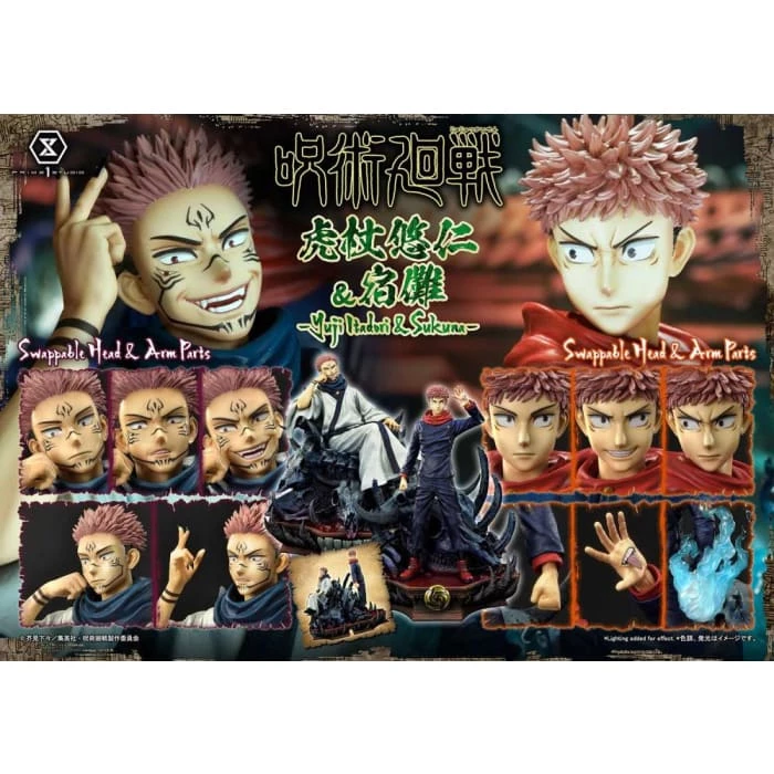 Flash Sale β€οΈ Prime 1 Studio Jujutsu Kaisen Concept Masterline Yuji Itadori & Ryomen Sukuna Statue Set π₯° 41 Prime 1 Studio Jujutsu Kaisen Concept Masterline Yuji Itadori & Ryomen Sukuna Statue Set