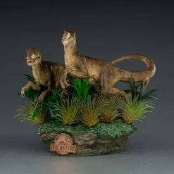 New ❤️ Iron Studios Jurassic Park Just The Two Raptors 1/10 Deluxe Art Scale Statue ⭐ 23 Iron Studios Jurassic Park Just The Two Raptors 1/10 Deluxe Art Scale Statue