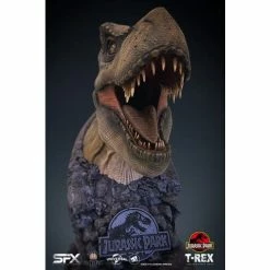 Silver Fox Collectibles Jurassic Park T-Rex Bust Movies / TV