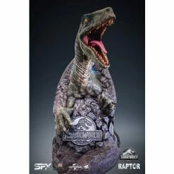 Silver Fox Collectibles Movies / TV Jurassic World Raptor Bust