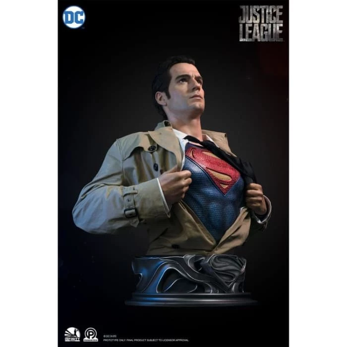 Best Pirce π Infinity Studio Justice League Superman Life Size Bust π 8 Infinity Studio Justice League Superman Life Size Bust