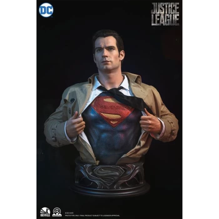 Best Pirce π Infinity Studio Justice League Superman Life Size Bust π 4 Infinity Studio Justice League Superman Life Size Bust