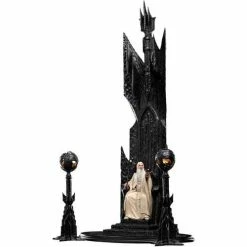 Weta Workshop Movies / TV Lord Of The Rings: Saruman The White On Throne 1/6 Scale Statue