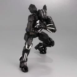 Sent Marvel Fighting Armor Black Panther Figure