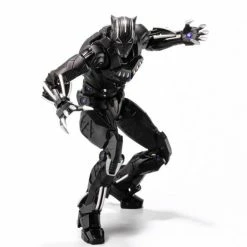 Sent Marvel Fighting Armor Black Panther Figure