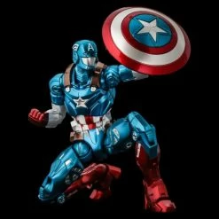 Cheapest ✨ Sentinel Marvel Fighting Armor Captain America Figure ⌛ 24 Sentinel Marvel Fighting Armor Captain America Figure