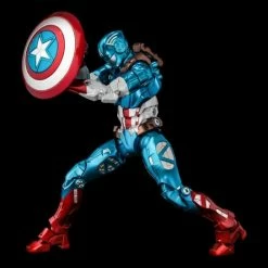 Cheapest ✨ Sentinel Marvel Fighting Armor Captain America Figure ⌛ 25 Sentinel Marvel Fighting Armor Captain America Figure